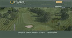 Desktop Screenshot of kirkbraecountryclub.clubhouseonline-e3.com