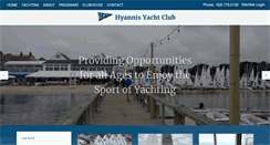 Desktop Screenshot of hyannisyachtclub.clubhouseonline-e3.com